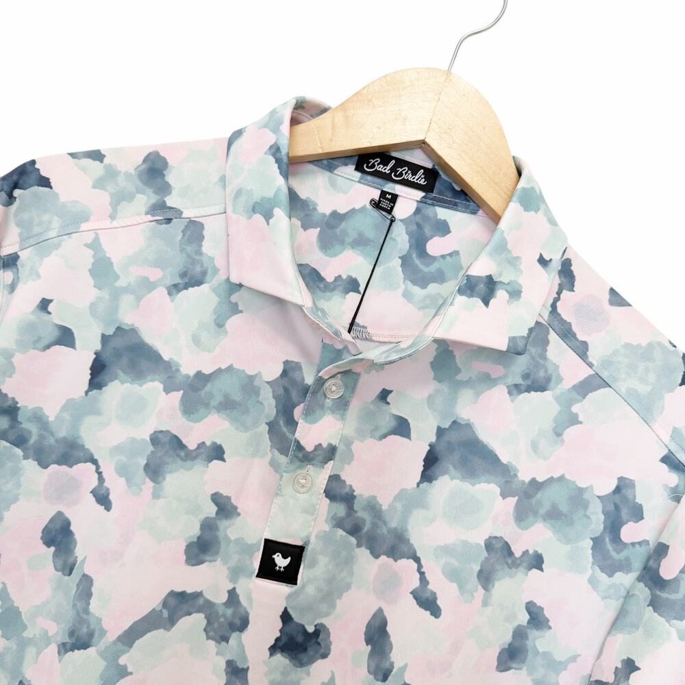 Bad Birdie Mirage Oasis Golf Polo Sz M